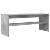 Mobile TV Grigio cemento 100 x 35 x 40 cm Legno truciolato