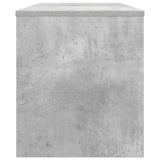 Mobile TV Grigio cemento 100 x 35 x 40 cm Legno truciolato