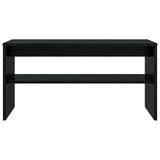 Mobile TV Rovere Nero 80 x 30 x 40 cm Legno truciolato