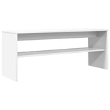Mobile TV Bianco 100 x 30 x 40 cm Legno truciolato