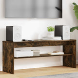 Mobile TV Rovere fumé 100 x 30 x 40 cm Legno truciolato
