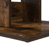 Tavolo laterale Rovere fumé 45 x 40 x 62,5 cm Legno truciolato