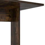 Tavolo laterale Rovere fumé 45 x 40 x 62,5 cm Legno truciolato