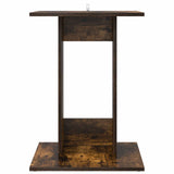 Tavolo laterale Rovere fumé 45 x 40 x 62,5 cm Legno truciolato