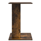 Tavolo laterale Rovere fumé 45 x 40 x 62,5 cm Legno truciolato
