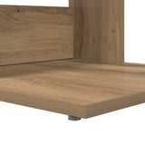 Tavolo laterale Rovere artigianale 40 x 38 x 62,5 cm