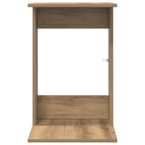 Tavolo laterale Rovere artigianale 40 x 38 x 62,5 cm