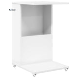 Tavolo laterale Bianco 40 x 35 x 60 cm Legno truciolato