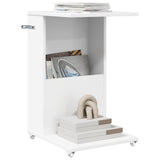 Tavolo laterale Bianco 40 x 35 x 60 cm Legno truciolato