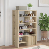 Mobile per scarpe 2 pcs Rovere Sonoma Legno truciolato