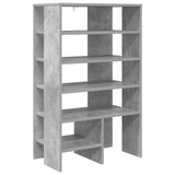 Mobile per scarpe 2 pcs Grigio cemento Legno truciolato