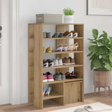 Mobile per scarpe 2 pcs Rovere artigianale Legno truciolato