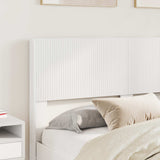 Struttura del letto con stoccaggio e testata Bianco