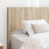 Struttura del letto con stoccaggio e testata Rovere Sonoma