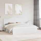 Struttura del letto Bianco 180 x 200 cm Pino massello