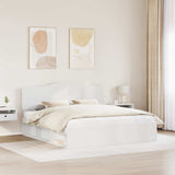 Struttura del letto Bianco 180 x 200 cm Pino massello