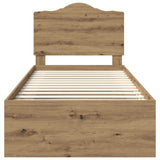 Struttura del letto Rovere Artigianale 100 x 200 cm