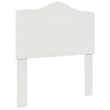Struttura del letto Bianco 90 x 190 cm Pino massello