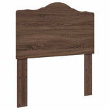 Struttura del letto Rovere Marrone 90 x 190 cm Pino massello