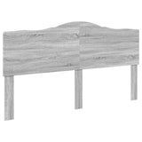 Letto con Contenitore con testiera Grigio Sonoma 180 x 200 cm