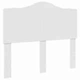 Letto con Contenitore Bianco 120 x 190 cm Legno truciolato