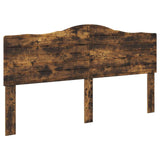 Struttura del letto Rovere fumé 200 x 200 cm Legno truciolato