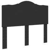 Struttura del letto Nero 120 x 200 cm Legno truciolato