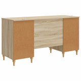Scrivania Sonoma 142,5 x 50 x 75 cm Legno ingegnerizzato