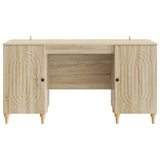 Scrivania Sonoma 142,5 x 50 x 75 cm Legno ingegnerizzato