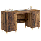 Scrivania Legno antico 142,5 x 50 x 75 cm Legno ingegnerizzato