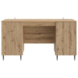 Scrivania con lo scaffale Rovere Artigianale 142,5 x 50 x 75 cm