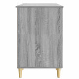 Scrivania Grigio Sonoma 142,5 x 50 x 75 cm Legno ingegnerizzato