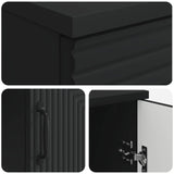 Scrivania Nero 142,5 x 50 x 75 cm Legno ingegnerizzato