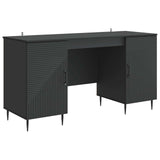 Scrivania Nero 142,5 x 50 x 75 cm Legno ingegnerizzato