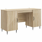 Scrivania Rovere Sonoma 142,5 x 50 x 75 cm Legno ingegnerizzato