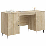 Scrivania Rovere Sonoma 142,5 x 50 x 75 cm Legno ingegnerizzato