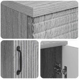 Scrivania Grigio Sonoma 142,5 x 50 x 75 cm Legno ingegnerizzato