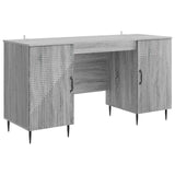 Scrivania Grigio Sonoma 142,5 x 50 x 75 cm Legno ingegnerizzato
