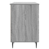 Scrivania Grigio Sonoma 142,5 x 50 x 75 cm Legno ingegnerizzato