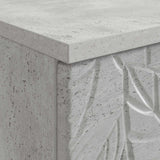 Scrivania Grigio Cemento Legno ingegnerizzato
