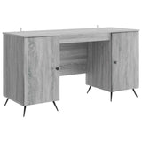 Scrivania Grigio Sonoma 142,5 x 50 x 75 cm Legno ingegnerizzato
