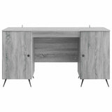 Scrivania Grigio Sonoma 142,5 x 50 x 75 cm Legno ingegnerizzato