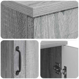 Scrivania Grigio Sonoma 142,5 x 50 x 75 cm Legno ingegnerizzato