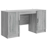 Scrivania Grigio Sonoma 142,5 x 50 x 75 cm Legno ingegnerizzato