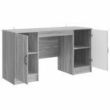 Scrivania Grigio Sonoma 142,5 x 50 x 75 cm Legno ingegnerizzato