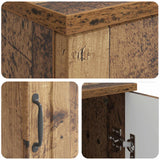 Scrivania Legno antico 142,5 x 50 x 75 cm Legno ingegnerizzato