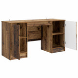 Scrivania Legno antico 142,5 x 50 x 75 cm Legno ingegnerizzato