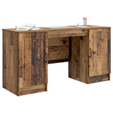 Scrivania Legno antico 142,5 x 50 x 75 cm Legno ingegnerizzato