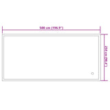 Cuscino invernale per piscina Blu 460 x 230 x 160 cm PVC