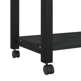 Carrello da Cucina MONZA Nero 84 x 40 x 88,5 cm